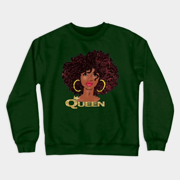 Queen of the Scene Crewneck Sweatshirt by dahJah